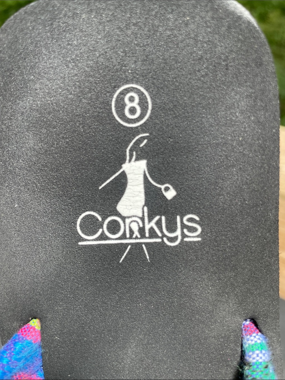 CORKYS ROPE FLIP-FLOPS sz 8 - Picture 8 of 9